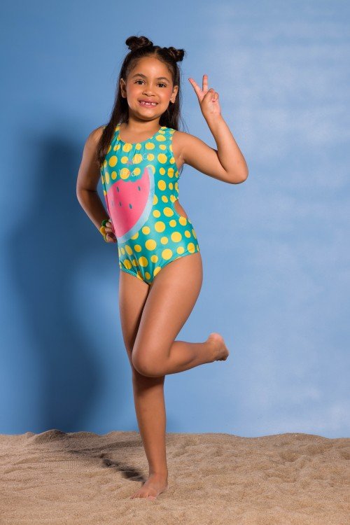 Body Maiô Infantil Engana Mamãe Estampa  E298