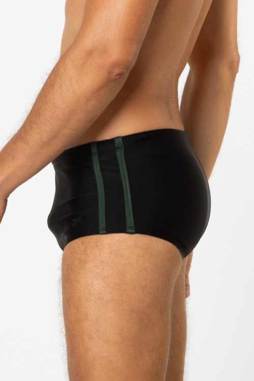 Sunga Listras Laterais Preto