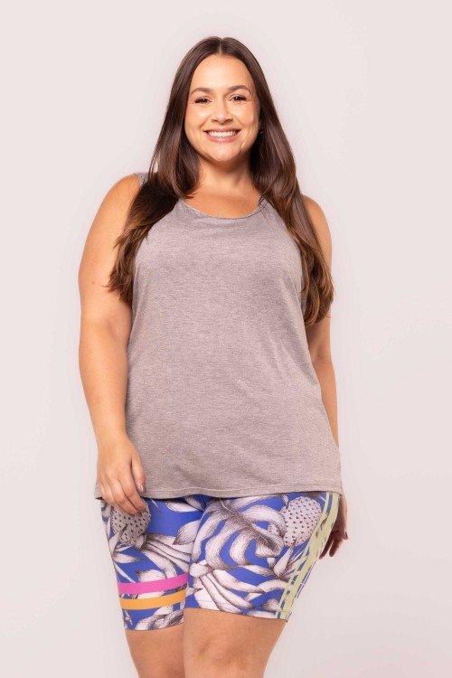 Camiseta Regata Viscose Cz. Mescla