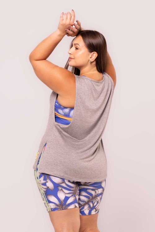 Camiseta Regata Viscose Cz. Mescla