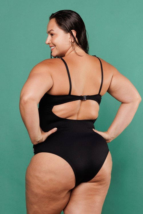 Body Maiô Sustentação Preto