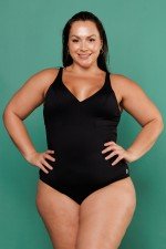 Body Maiô Sustentação Preto