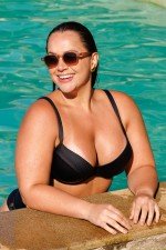 Top Biquini Meia Taça Com Bojo