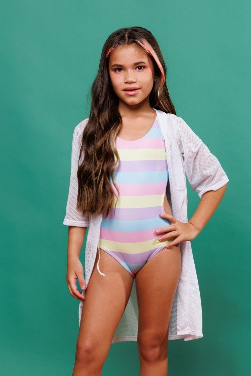 Body Maiô Infantil  Estampa  E369