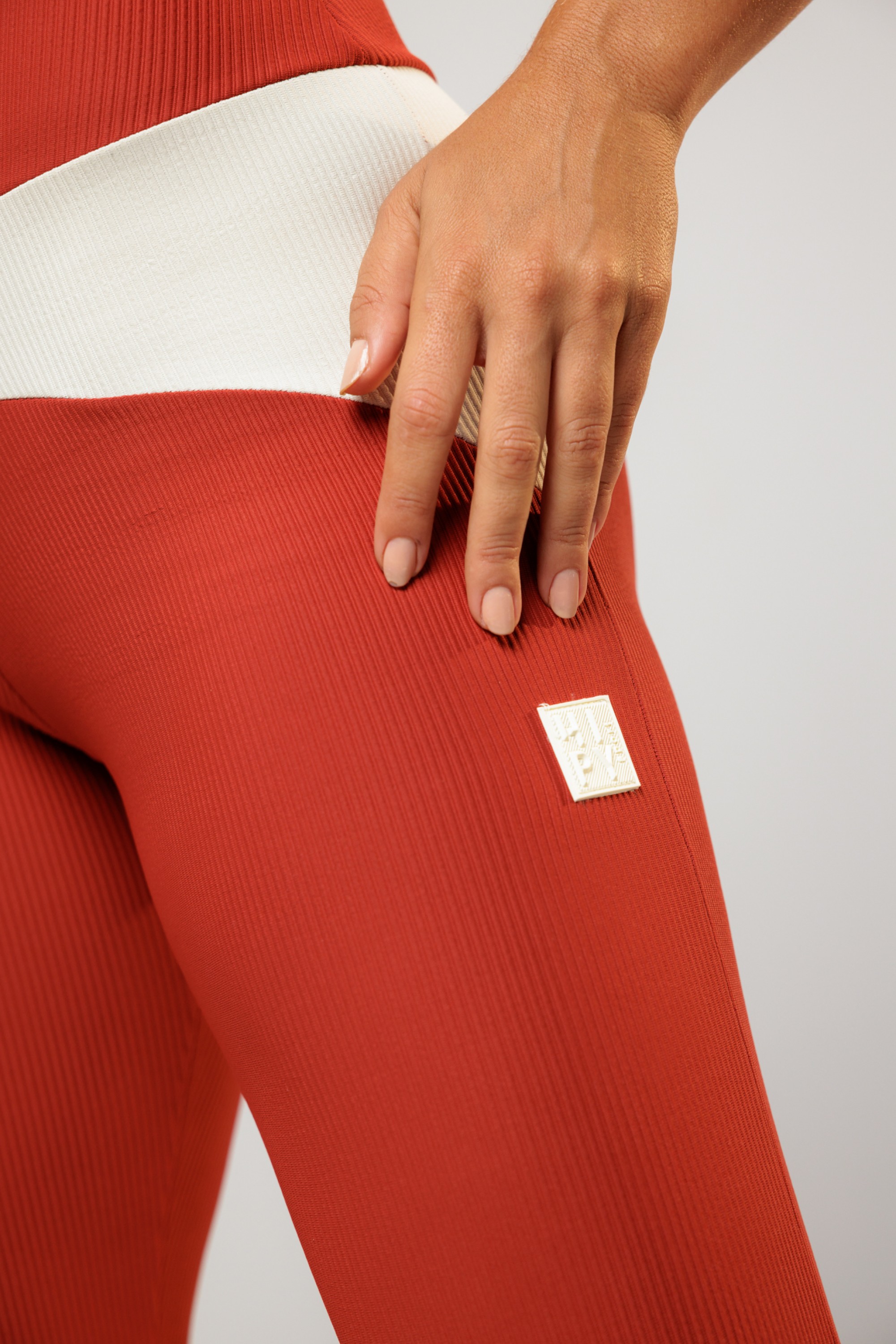 Calça Legging Recorte Comfy Cereja - Hipy