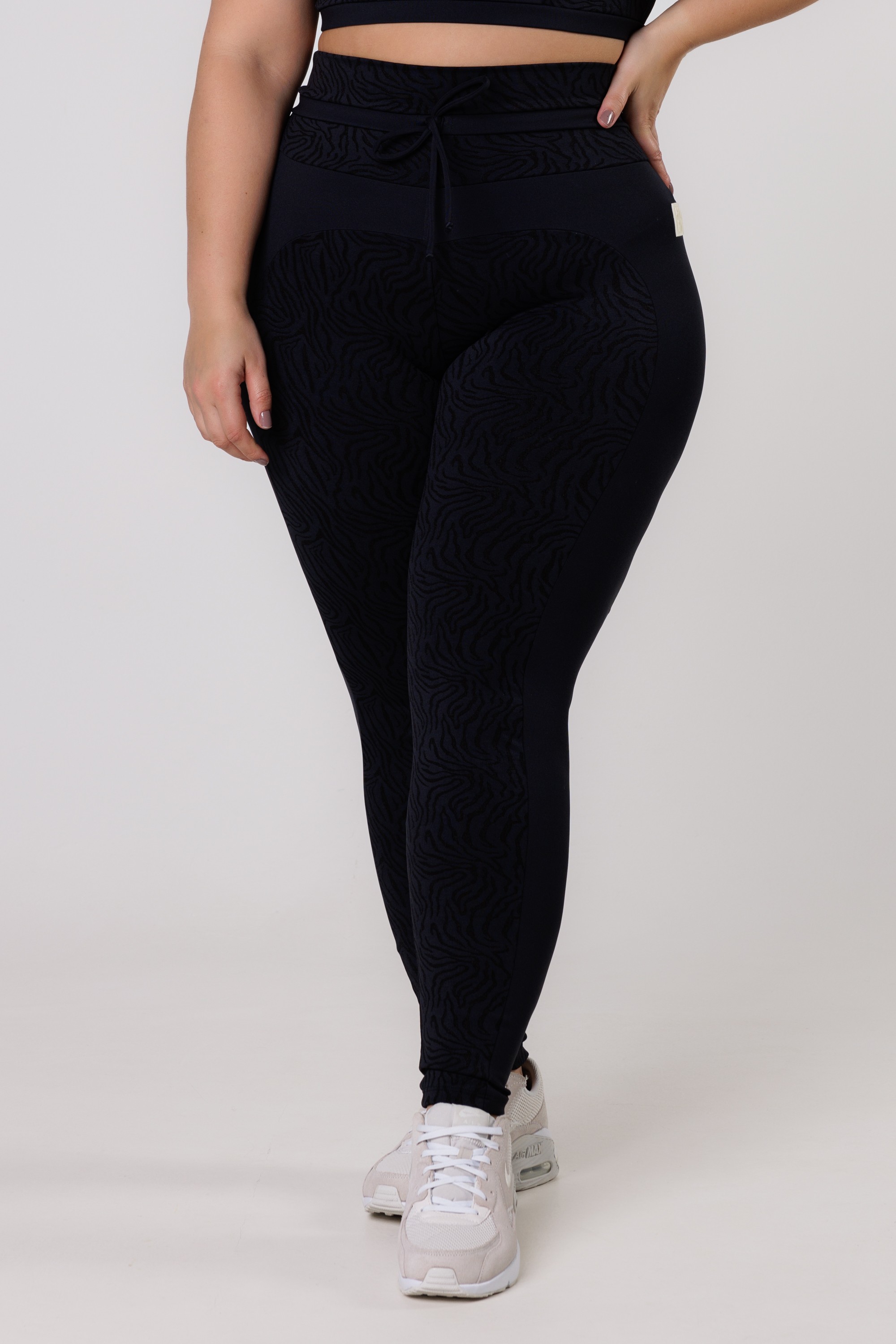 Legging Yoga BBY Naked Feeling | Cintura Alta Compressão Preto