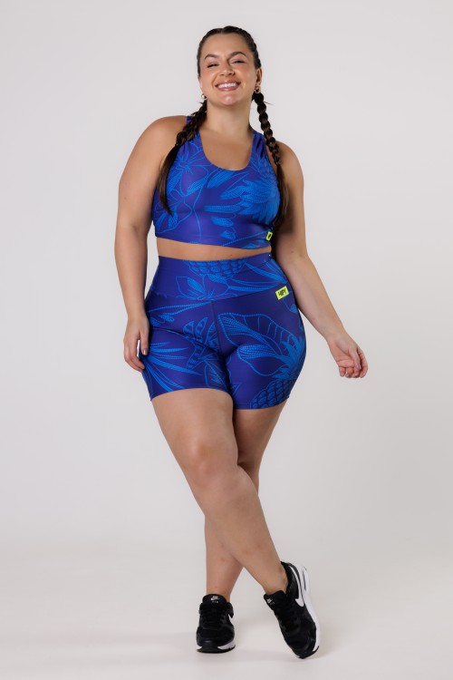 Short estampado Zero Transparência E375