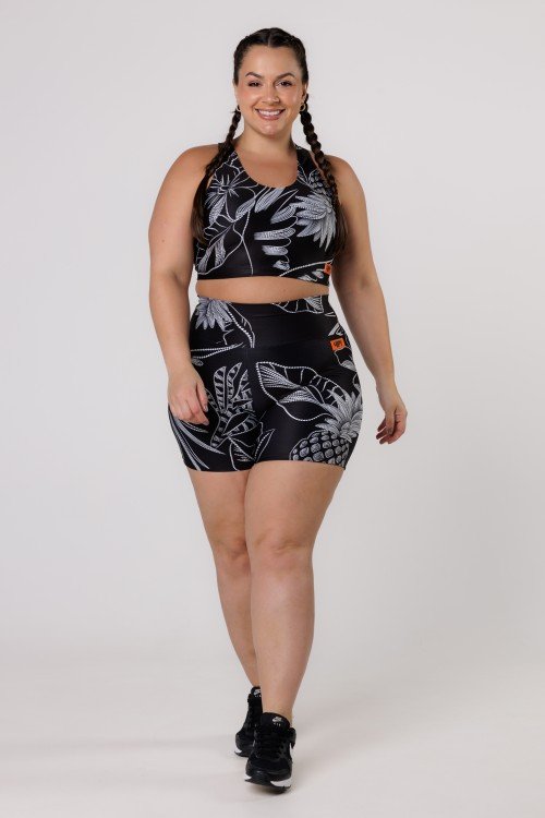 Short estampado Zero Transparência