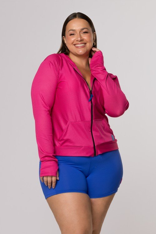 Casaco Dry Fit Rosa
