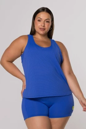 Regata Dry Fit Azul
