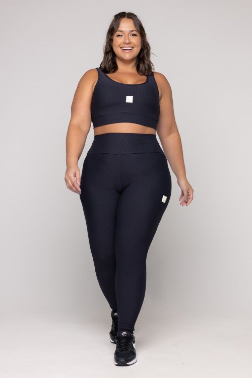 Calça Legging Básica Comfy Preta