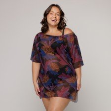 Saída de Praia Canoa Estampa Pontilhismo