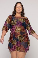 Saída de Praia Canoa Estampa Jardim Noturno