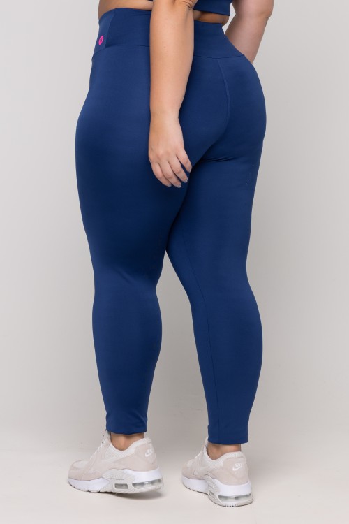 Calça Legging Básica Azul Marinho
