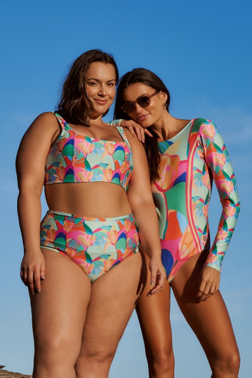 Calcinha Biquini Hot Pant Estampa Solar
