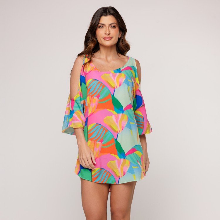 Saída de Praia Estampa Solar