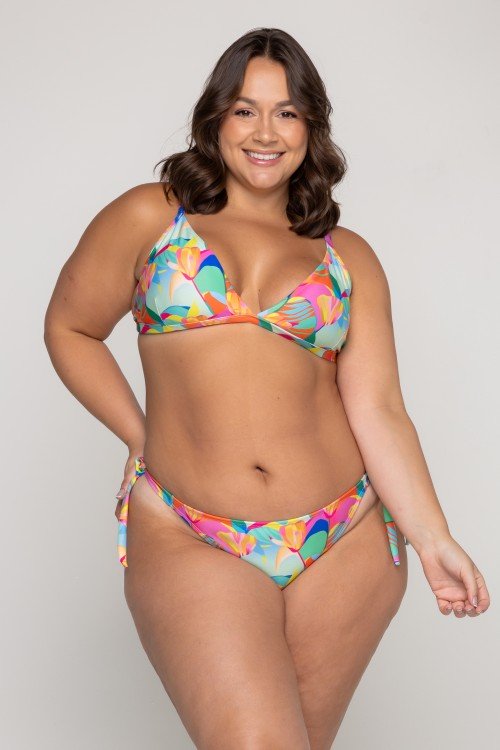 Calcinha Lacinho Estampa Solar