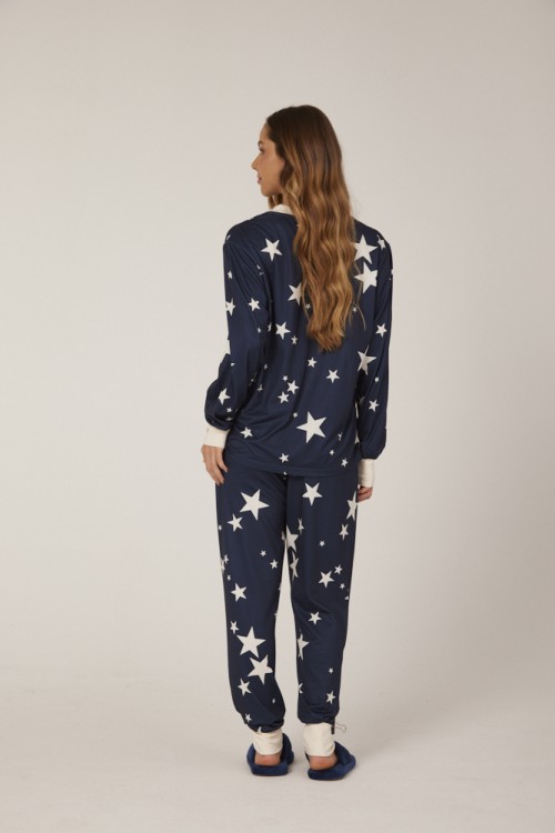 Pijama Feminino Longo