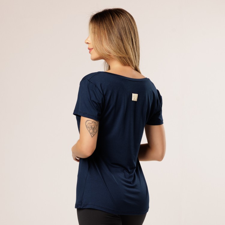 Blusa Viscose Manga Curta AZ.MARINHO