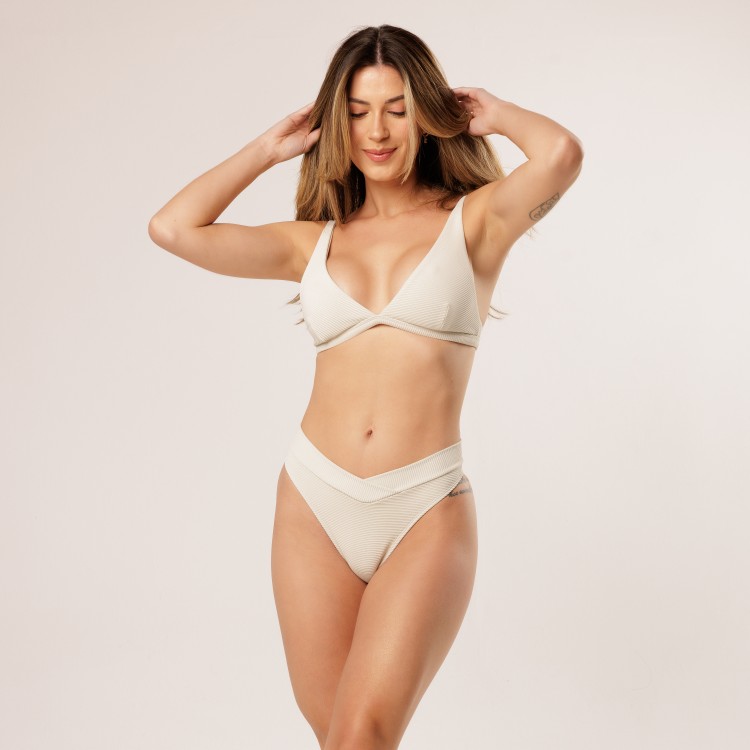 Calcinha Biquini Comfy  Cós Transpassado OFF