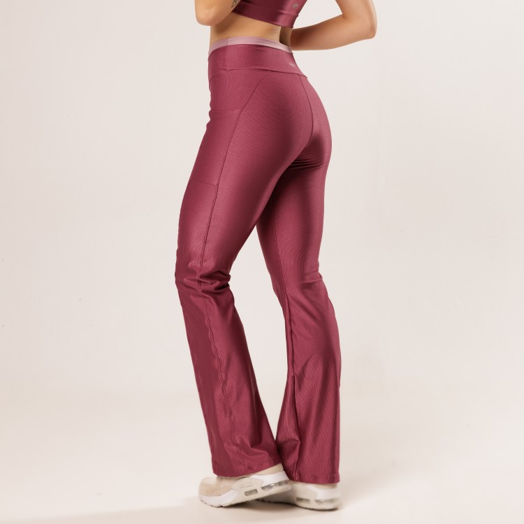 Calça Bailarina com Forro e Zero Transparência Bicolor