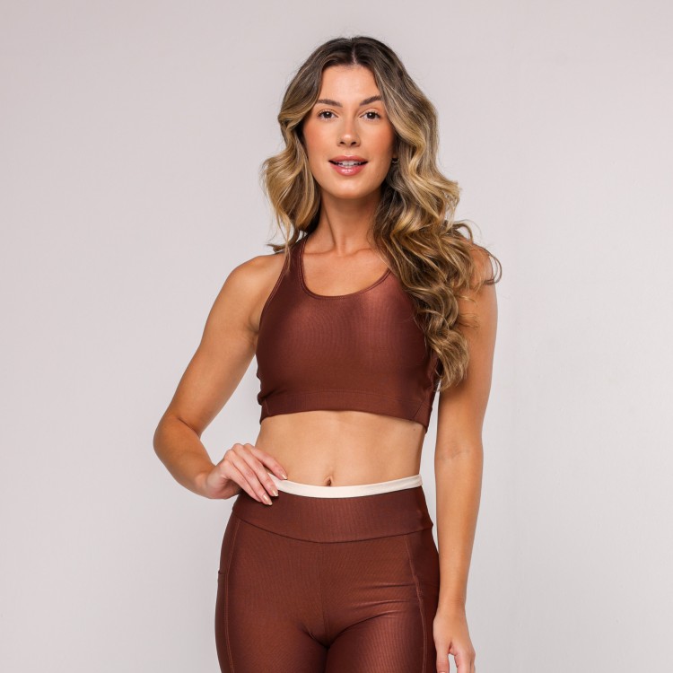 Top Fitness Nadador Chocolate