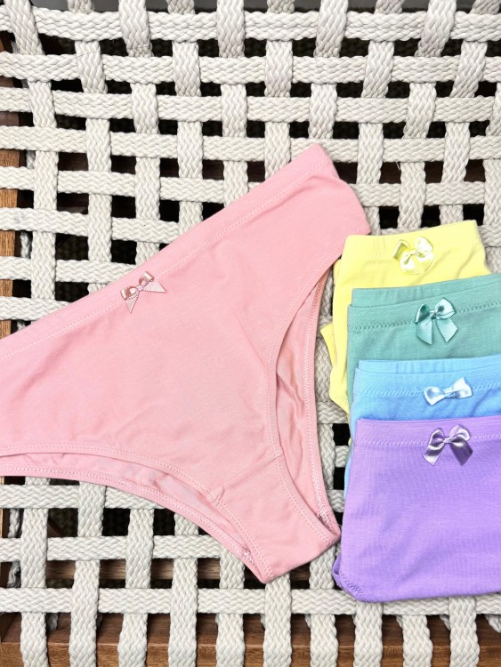 Kit com 5 Calcinhas Cores Variadas