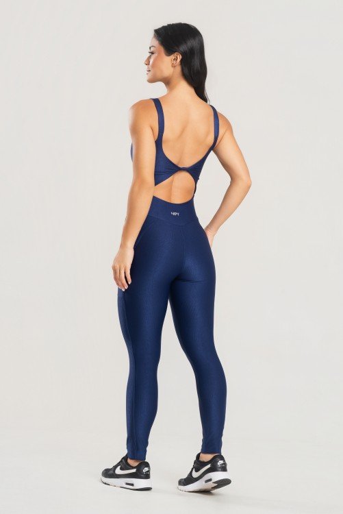 MACACÃO TORCIDO COSTAS AZUL MARINHO