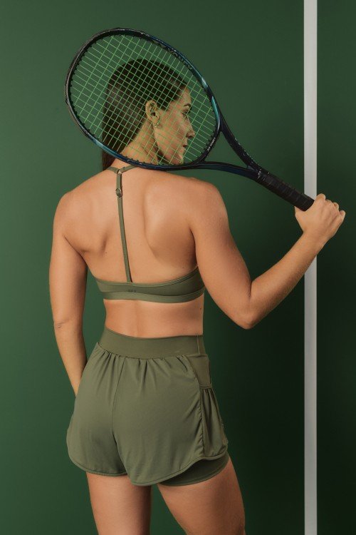 TOP FITNESS SLIM VERDE ESCURO