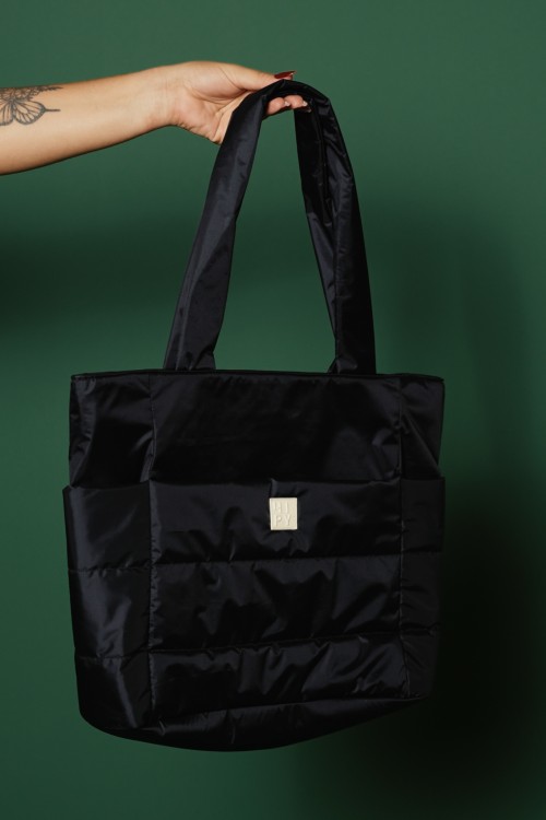 BOLSA PUFFER PRETO