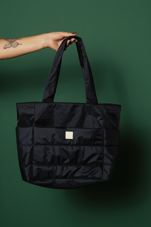 BOLSA PUFFER PRETO