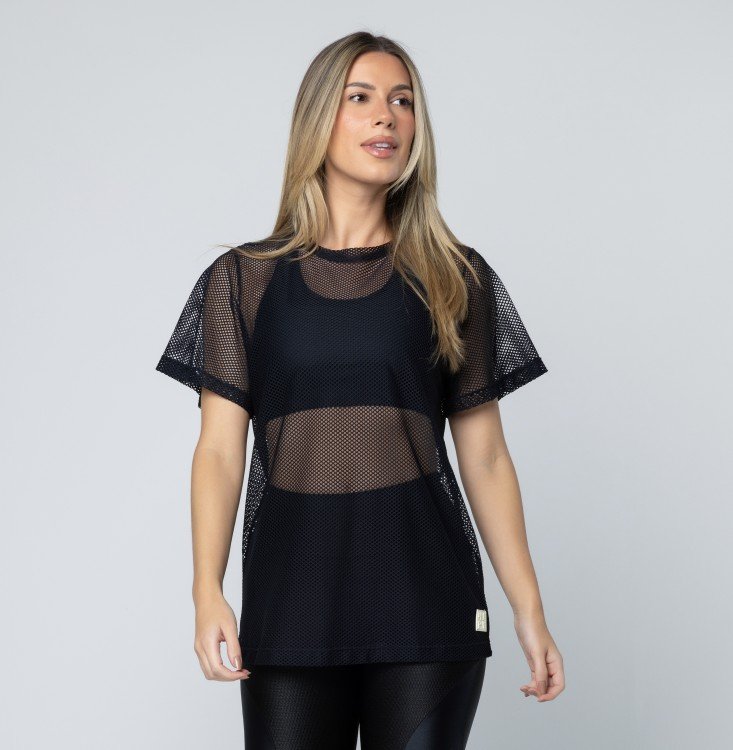 Blusão Tela Preto