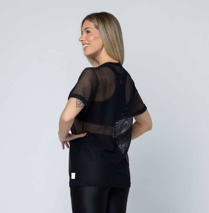 Blusão Tela Preto