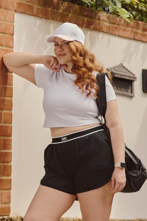 SHORT CASUAL PRETO
