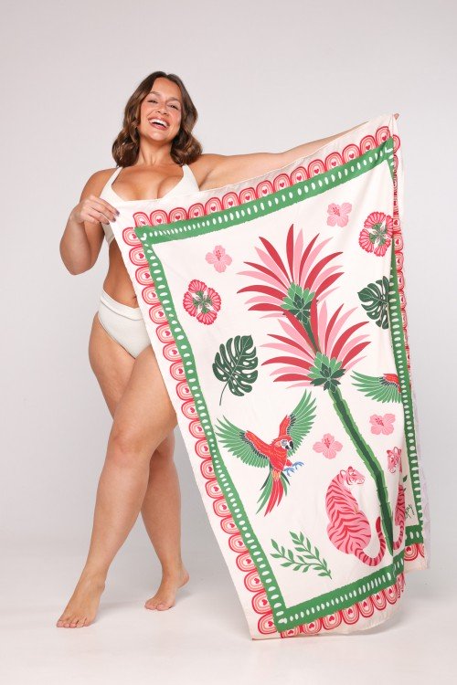 Canga Pareô Estampada