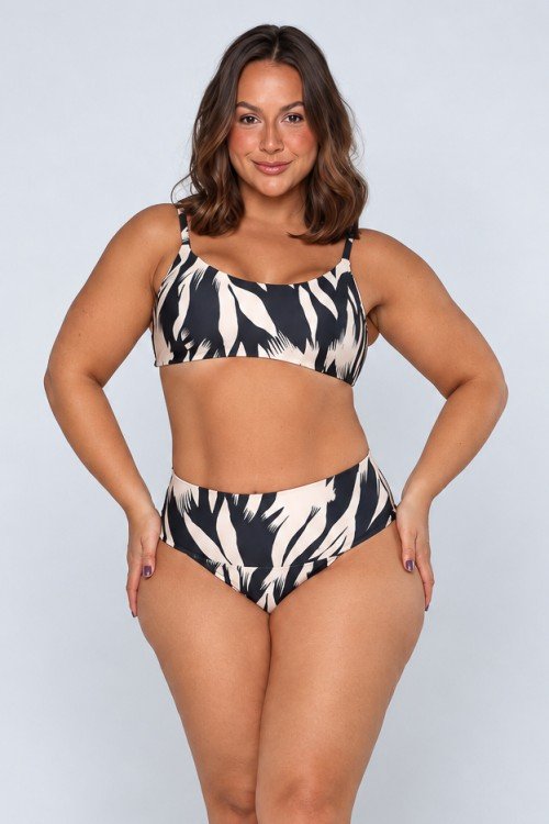 Top Biquini Alcinha Estampado