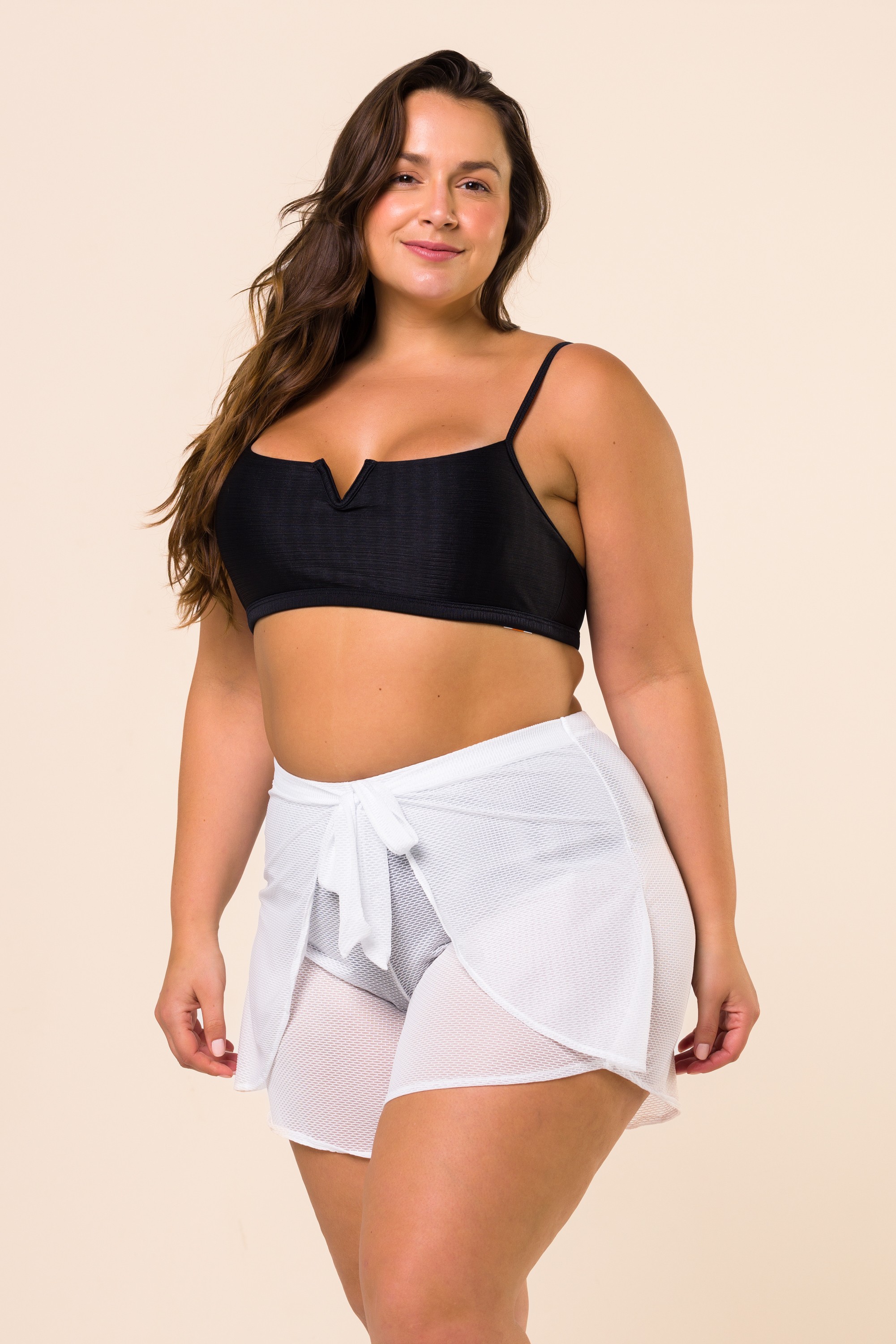 Short Liso Branco Hipy