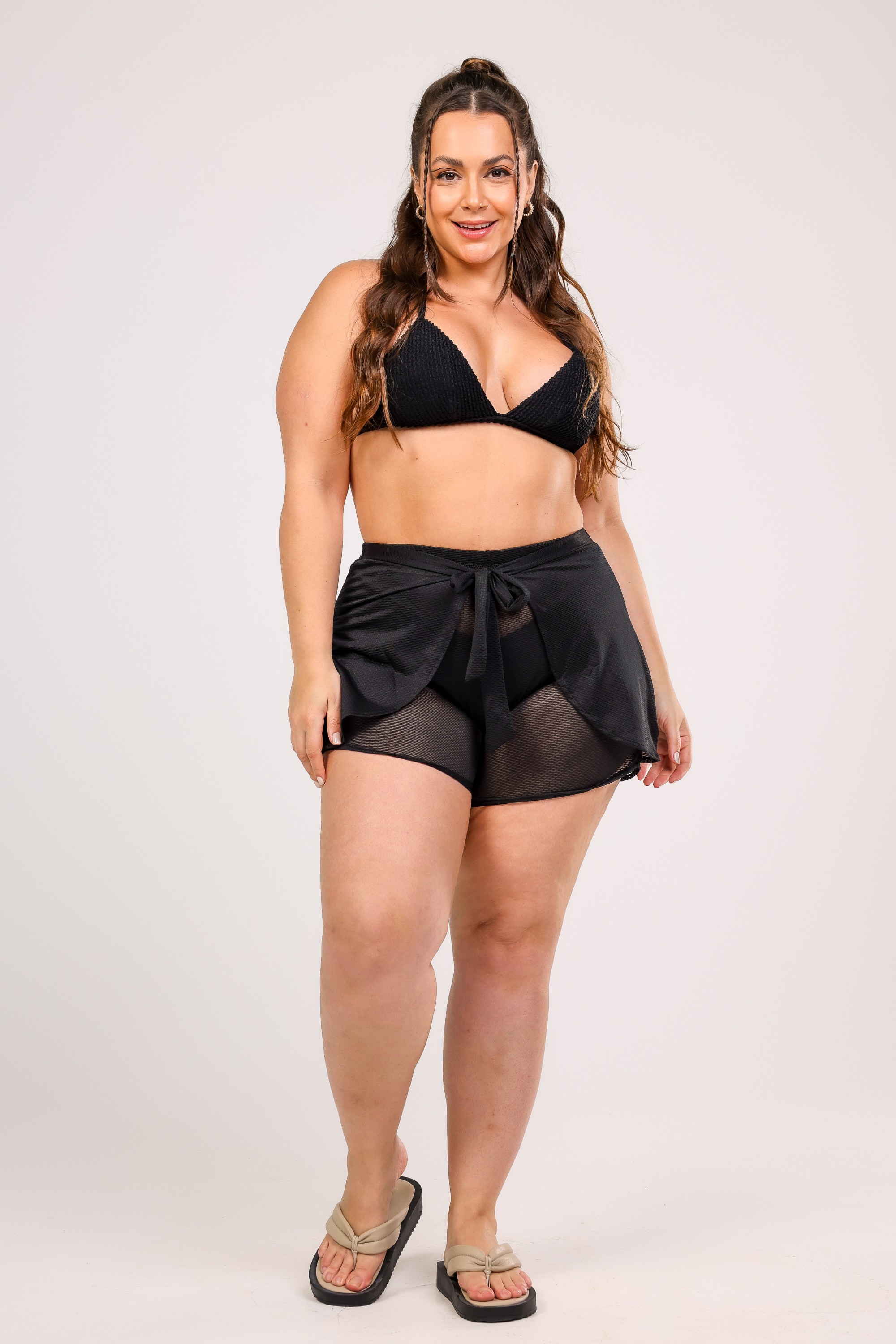 Short Liso Preto - Hipy