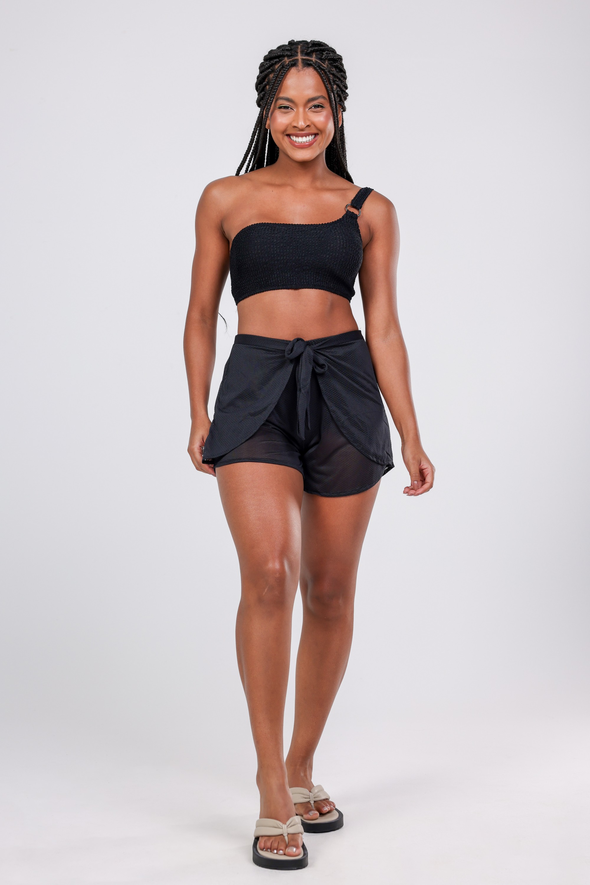 Short Liso Preto - Hipy