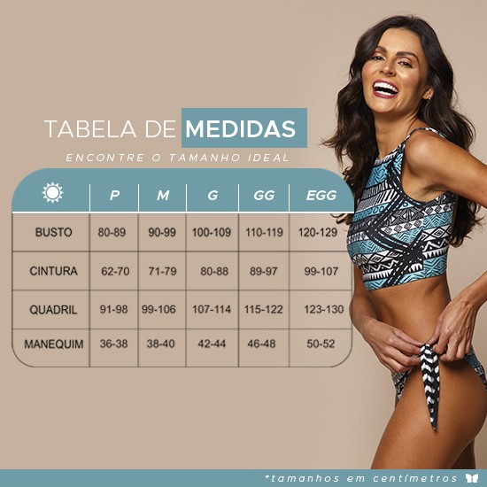 Tabela de medidas