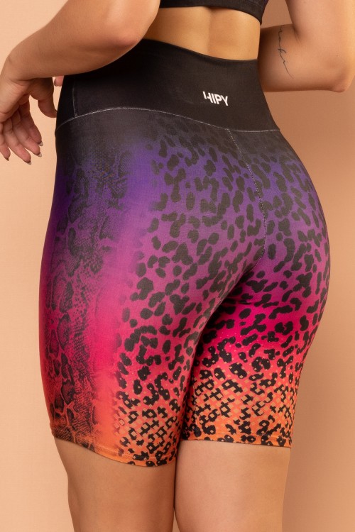 Bermuda Fitness Sublimado Estampa Animal Print  E287