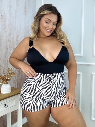 Short Com Estampa PB