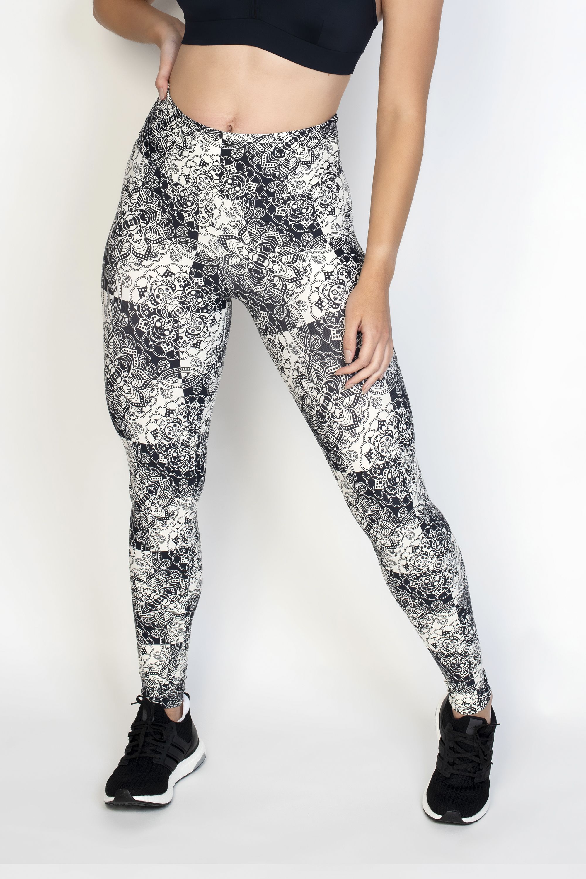 calça legging branca