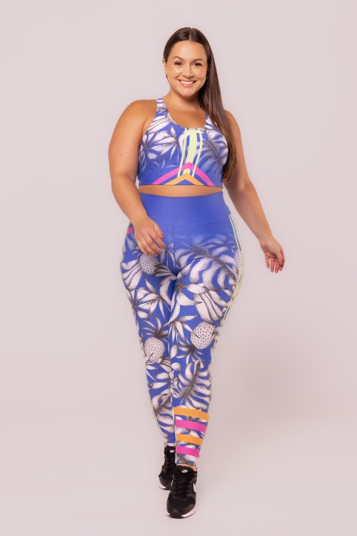 CALÇA LEGGING ZERO TRANSPARÊNCIA ESTAMPA NAQUIM E330
