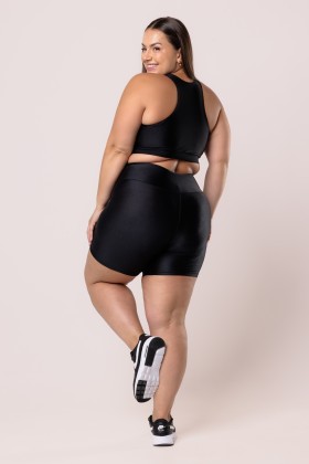 Bermuda Fitness Básica Preta