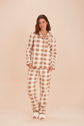 Pijama Polar Fleece Xadrez