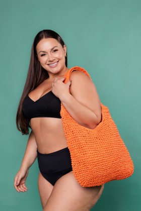 Bolsa Alça Larga Laranja