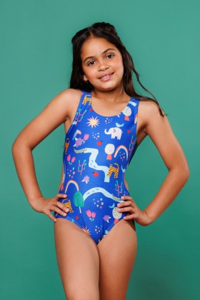 Body Maiô Infantil  Estampa  E370