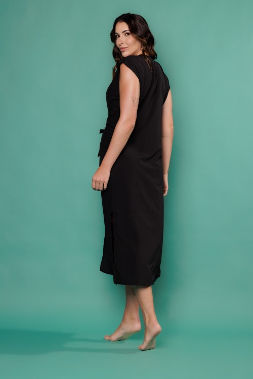 KAFTAN MIDI PRETO