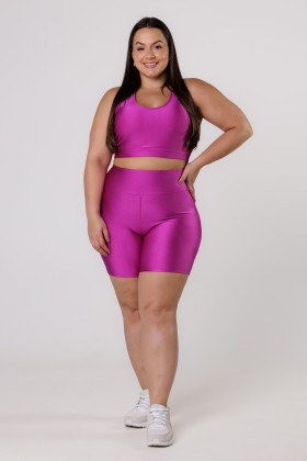 Bermuda Fitness Básica Fúcsia
